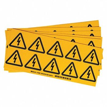 BRADY Vinyl Label 2 inx2 in Vinyl PK100, 15Y492