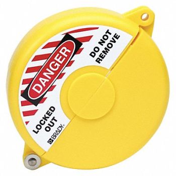 BRADY Gate Valve Lockout Fits Sz 2-1/2 to 5, 15Y673