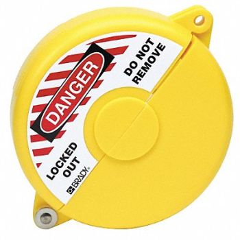 BRADY Gate Valve Lockout Fits Sz 5 to 6-1/2, 15Y674