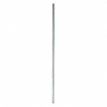 BRADY Sign Post Natural Steel 8 ft L, 15Y869