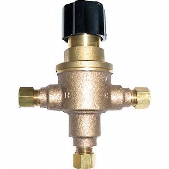 LEONARD VALVE Mixing Valve Bronze 0.25 to 5 gpm, 15Z013