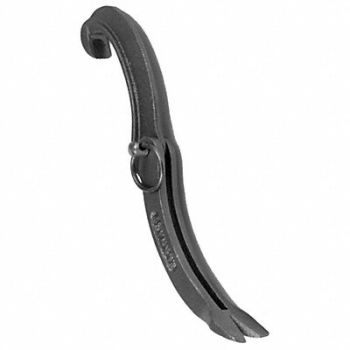 ELKHART BRASS Folding Spanner Wrench Cast Brass, 15Z084