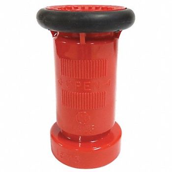 ELKHART BRASS Fire Hose Nozzle Twist Polycarbonate, 15Z194