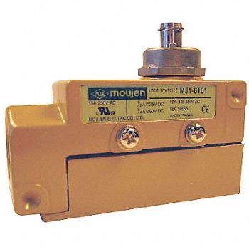 MOUJEN Enclosed Limit Switch with Plunger, 160C99