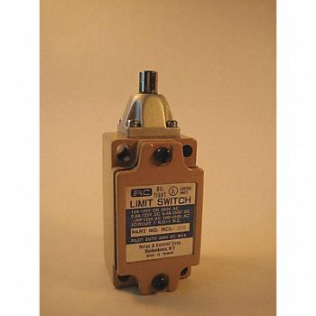 RELAY AND CONTROL CORP. Prec Oil Tight Limit Switch Push Plunger, 160D19