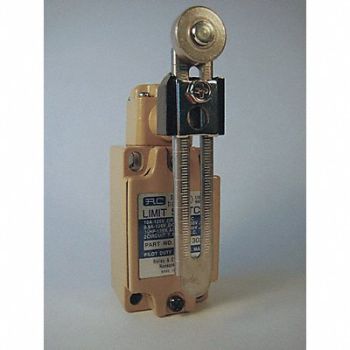RELAY AND CONTROL CORP. Adj. Lgth Roller Levr Limt Swtch 45 deg., 160D23