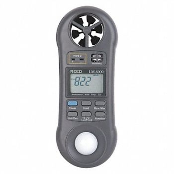 REED INSTRUMENTS Multifunction Environmental Meter 4-In-1, 161A48