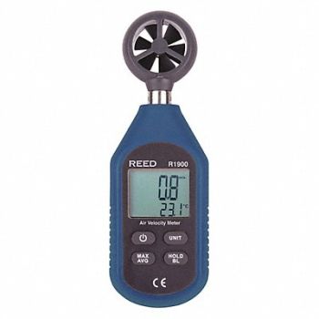 REED INSTRUMENTS Air Velocity Meter Compact Series, 161A56