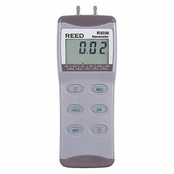 REED INSTRUMENTS Digital Manometer -30 psi to 30 psi, 161C13