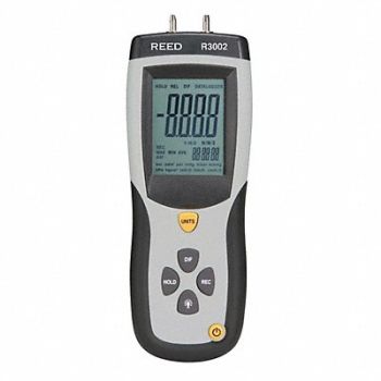 REED INSTRUMENTS Digital Manometer -5 psi to 5 psi, 161C15