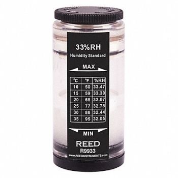 REED INSTRUMENTS Humidity Calibration Standard 33% RH, 161C50