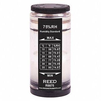 REED INSTRUMENTS Humidity Calibration Standard 75% RH, 161C51