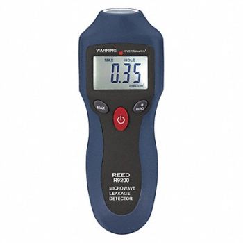 REED INSTRUMENTS Microwave Leakage Detector 4 Digit LCD, 161C72