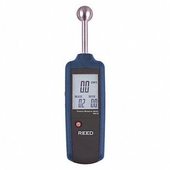 REED INSTRUMENTS Pinless Moisture Meter 0-100 Moisture, 161C96