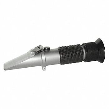 REED INSTRUMENTS Analog Refractometer 6 1/2 0%-32%, 161A62