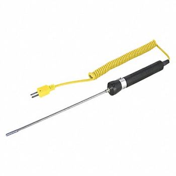 REED INSTRUMENTS Thermocouple Probe 3/16 Dia 6-7/64 L, 161D84