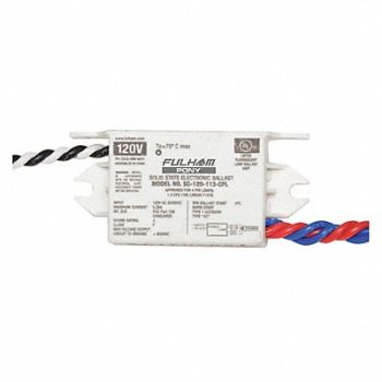 SUGAR CUBE RS Ballast 120V 18W Quad/Triple CFL, 162D15