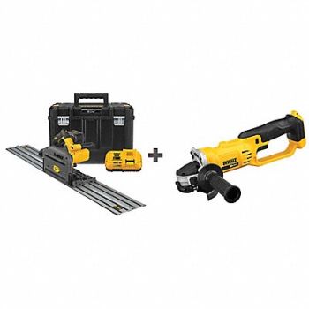 DEWALT Cordless Track Saw Kit 6-1/2 in Blade, 162K33