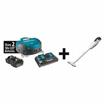 MAKITA Vacuum Combo Kit Robotic/Stick Vacuums, 162P92