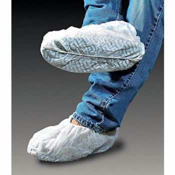 CELLUCAP Shoe Covers L White PK300, 163M07