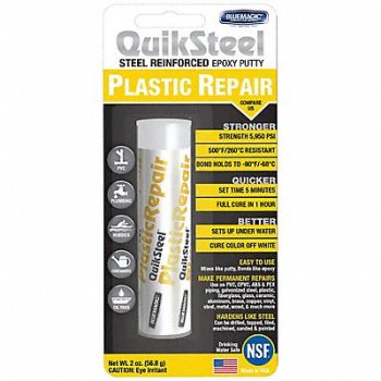 BLUE MAGIC Putty White Quicksteel, 2TRJ3