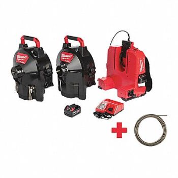 MILWAUKEE Drain Gun Kit (2) Batteries Included, 165FX8