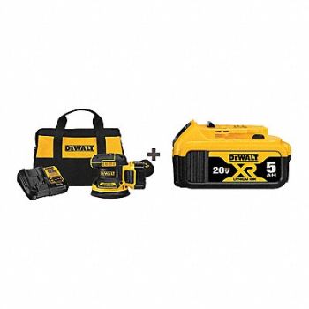 DEWALT Cordless Sander 7 7/64 in 3.5lb, 165GV1