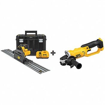 DEWALT Cordless Track Saw Kit 6-1/2 in Blade, 165GV3