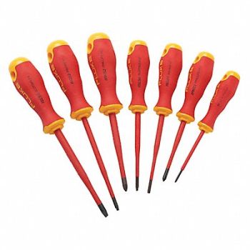 FLUKE Insulated Tool Set 1000VAC 7 pcs., 165NV5