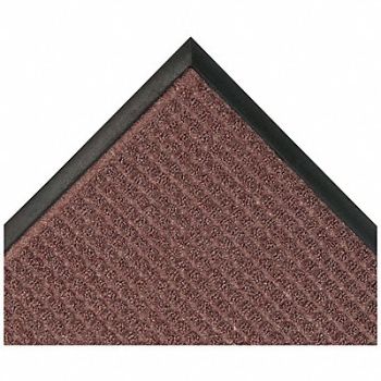 CONDOR J1720 Carpeted Entrance Mat Burgundy 4ft.x6ft., 36VK09