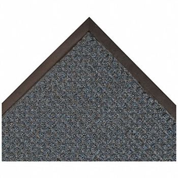 CONDOR J1717 Carpeted Entrance Mat Blue 3ft. x 4ft., 36VK30