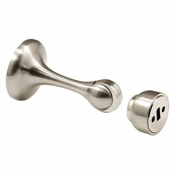 PRIME-LINE Door Holder Magnetic Satin Nickel, 169V69