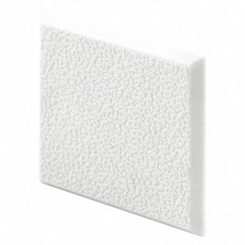 PRIME-LINE Wall Door Guards White 2 Sq S/A PK5, 169V88