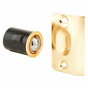 PRIME-LINE Bullet Ball Catches Brass Plated PK10, 169W20
