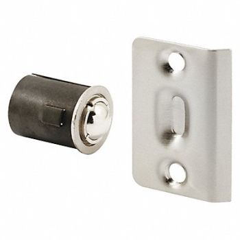 PRIME-LINE Bullet Ball Catches Satin Nickel PK10, 169W22