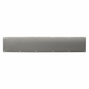 PRIME-LINE Door Kick Plate 6x34 Stainless Steel, 169W68
