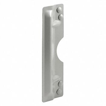 PRIME-LINE Door Latch Guard 11 Outswing Gray, 169W74