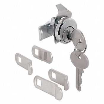 PRIME-LINE Mail Box Lock 5-Cam HL1 Dust Cvr C/CW, 169Z90