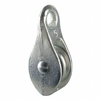 PEERLESS Pulley Block Fibrous Rope Fixed Eye, 16A340