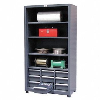 STRONG HOLD Metal Shlvng Cap 1900 lb 18inx72inx54in, 16A411