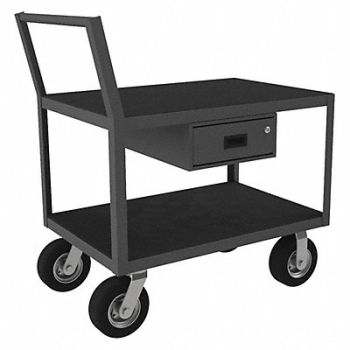 GRAINGER APPROVED Instrument Cart 1 200 lb Steel, 16A824