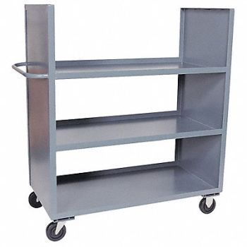 JAMCO Stock Cart 3000 lb 3 Shelf 36 in L, 16A977