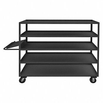 GRAINGER APPROVED Order-Picking Cart 3 000 lb Steel, 16C081