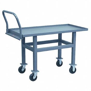 JAMCO Ergo Pltfrm Truck 2000lb Steel 48inx24in, 16C194