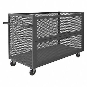 GRAINGER APPROVED Mesh Box Truck 1400 lb 66 In.L, 16C257