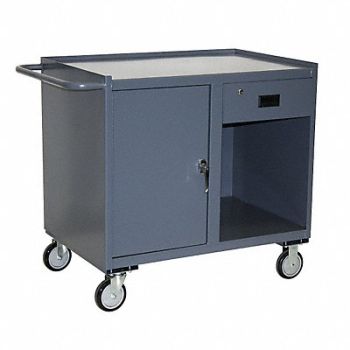 JAMCO Mobile Cabinet Bench Steel 42 W 27 D, 16C298