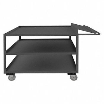 GRAINGER APPROVED Order-Picking Cart 1 200 lb Steel, 16C425