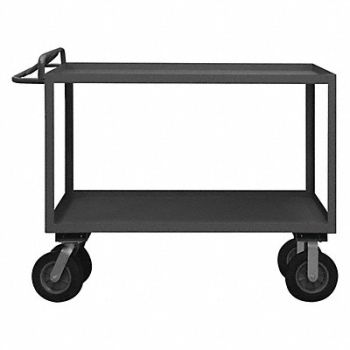 GRAINGER APPROVED Utility Cart 1 200 lb Steel, 16C431