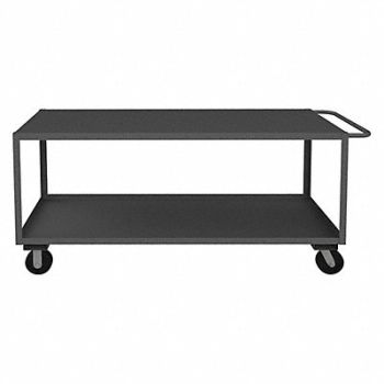 GRAINGER APPROVED Utility Cart 3 000 lb Steel, 16C742