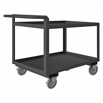 GRAINGER APPROVED Utility Cart 1 200 lb Steel, 16C764